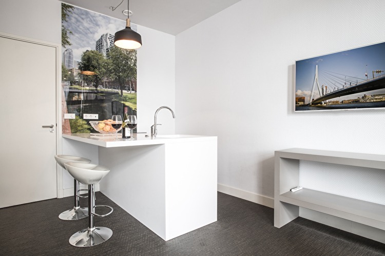 Garden View Apartment - Kitchen