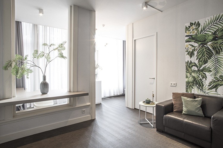 Garden View Apartment - Living Area