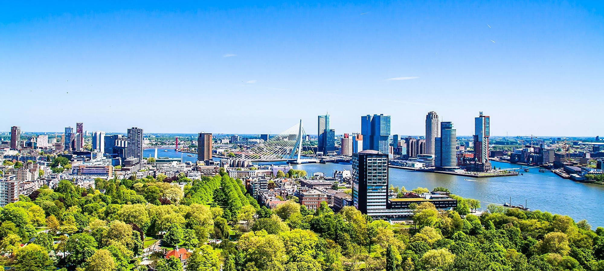 Centrally located in the city centre of Rotterdam